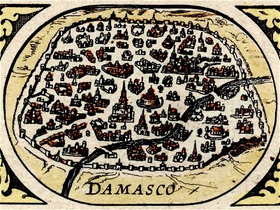 Asia noviter delineata - Damasco