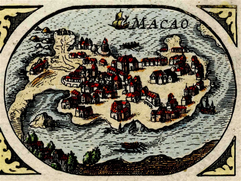 Asia noviter delineata - Macao