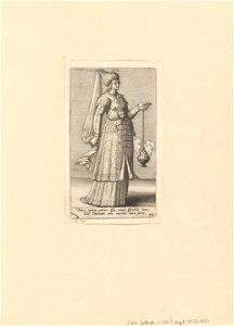 Asia print by Philip Galle, S.IV 2906, Prints Department, Royal Library of Belgium