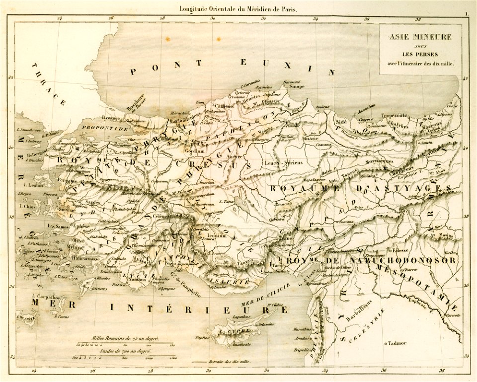 Asie Mineure sous les Perses - Texier Charles Félix Marie - 1882