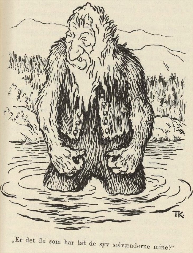 Askeladden som stjal(sølvendene sengeteppet og guldharpen)til trollet-Barne-Eventyr(1915)p061