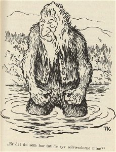 Askeladden som stjal(sølvendene sengeteppet og guldharpen)til trollet-Barne-Eventyr(1915)p061