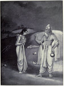 Ashwatthama with Vyasa