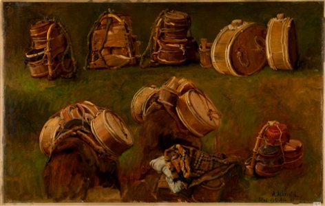 Anders Askevold - Study of Pack Saddles and other Objects - Google Art Project