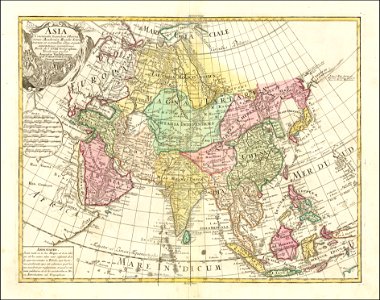 Asia Concinnata Secundum Observationes Academiae Regalis Scientiarum