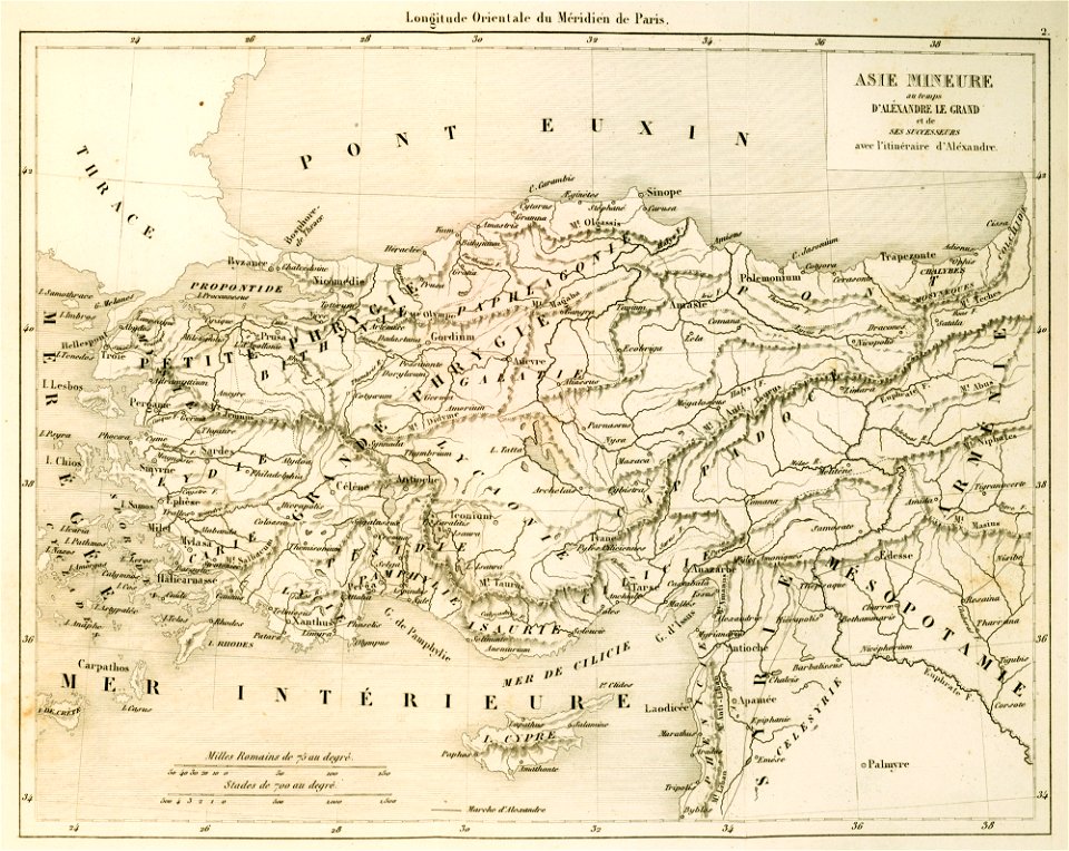 Asie Mineure au temps d'Alexandre le Grand - Texier Charles Félix Marie - 1882
