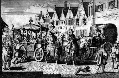 Assassination of Henry IV by Gaspar Bouttats