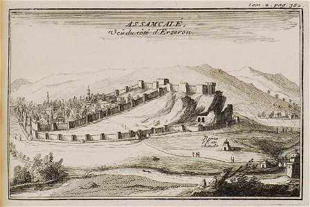 Assamcale veue côté d'Erzeron - Tournefort Joseph Pitton De - 1717