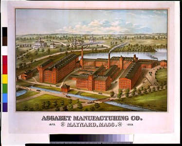 Assabet Manufacturing Co., Maynard, Mass. - -C.H. Vogt, lith. LCCN93503636