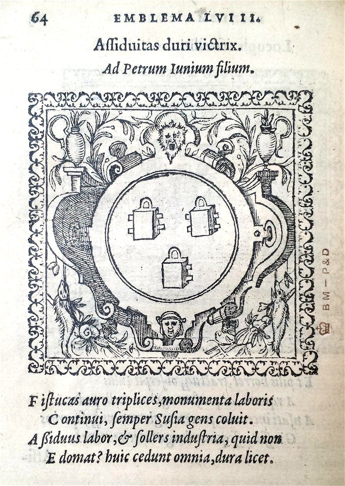 Assiduitas duri victrix (BM 1972,U.11.58)