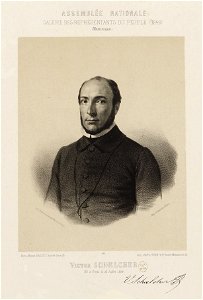 Assemblée nationale, galerie des représentants du peuple - Victor Schœlcher