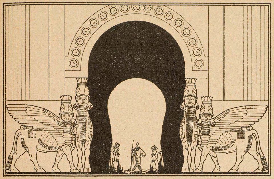 Assyrische Torwache