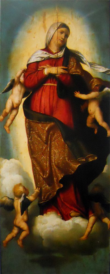Assunzione di Maria (polittico moretto)