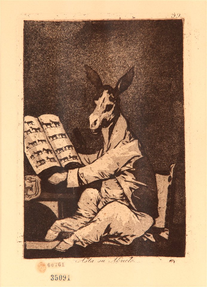 Asta su abuelo (Serie Caprichos)