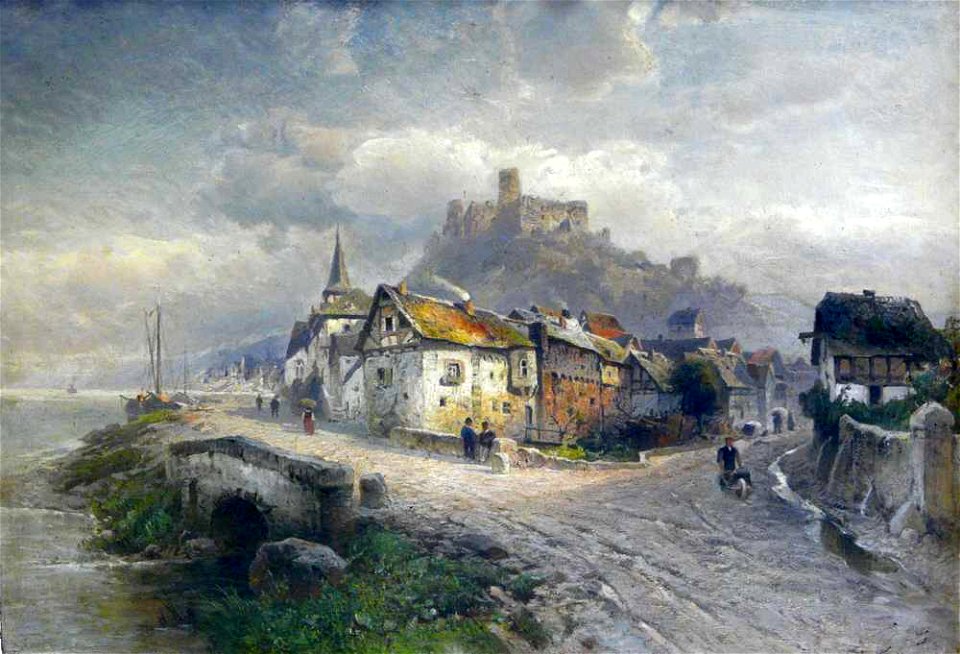 Astudin Rheinufer und Burg