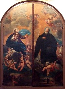 Asunción de la Virgen y San Íñigo, attributed to Francisco de Goya