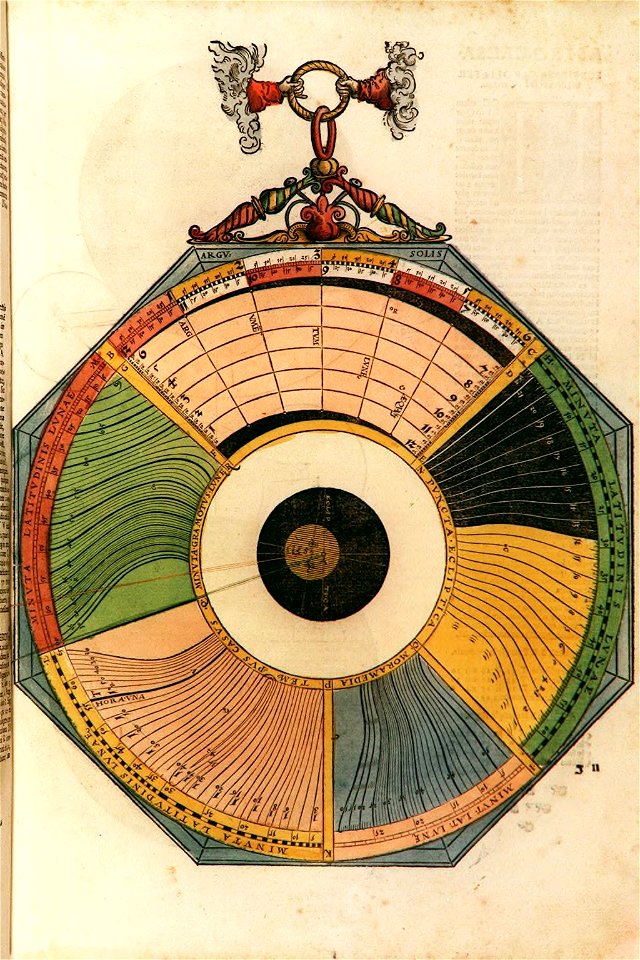 Astronomicum Caesareum (1540).f26. Free illustration for personal and commercial use.