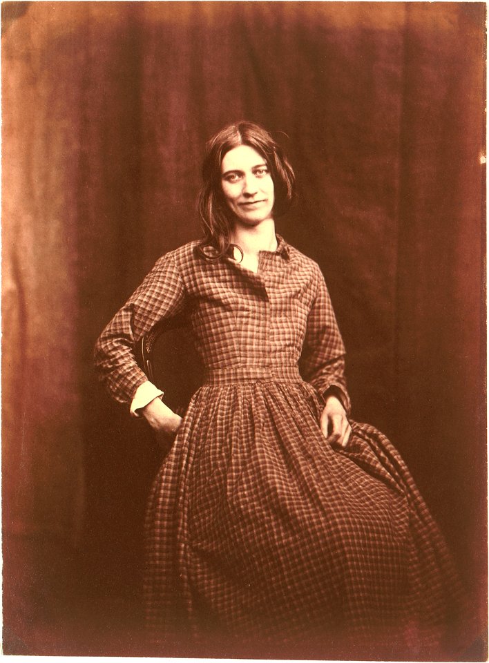 Asylum patient by Hugh Welch Diamond, c1850-58