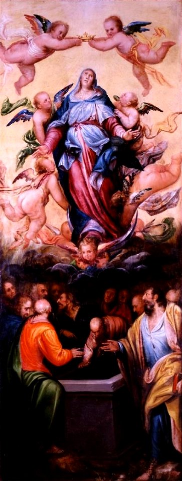 Asunción de la Virgen, de Juan de Roelas (Museo Nacional de Escultura de Valladolid)