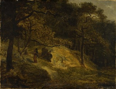 At Djurgården in Stockholm (Christian Ezdorf) - Nationalmuseum - 18944