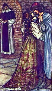 At the cell of friar Lawrence