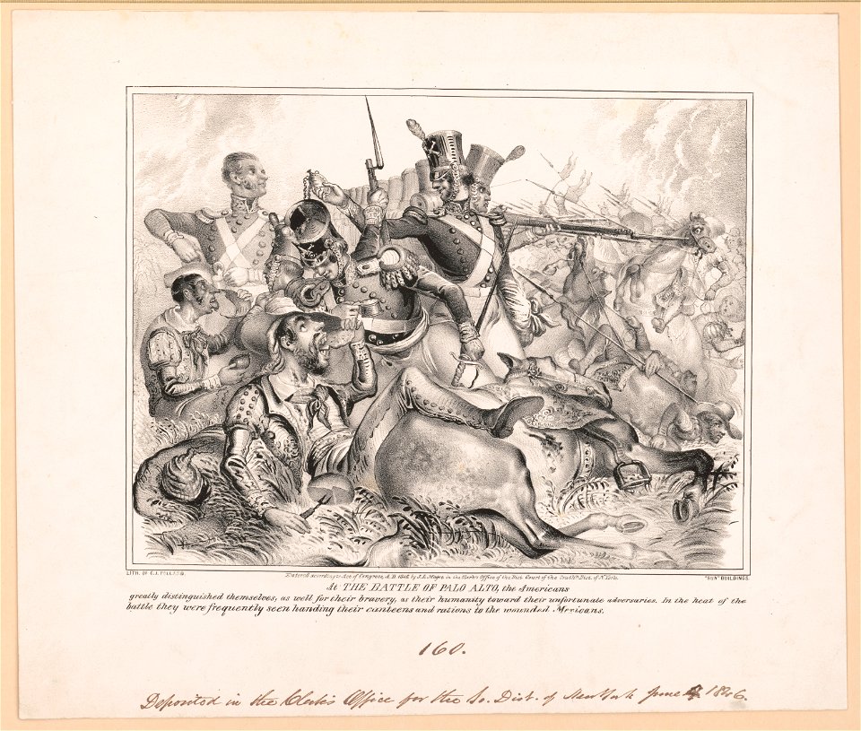 At the Battle of Palo Alto, the Americans greatly distinguished themselves ... LCCN2003690751