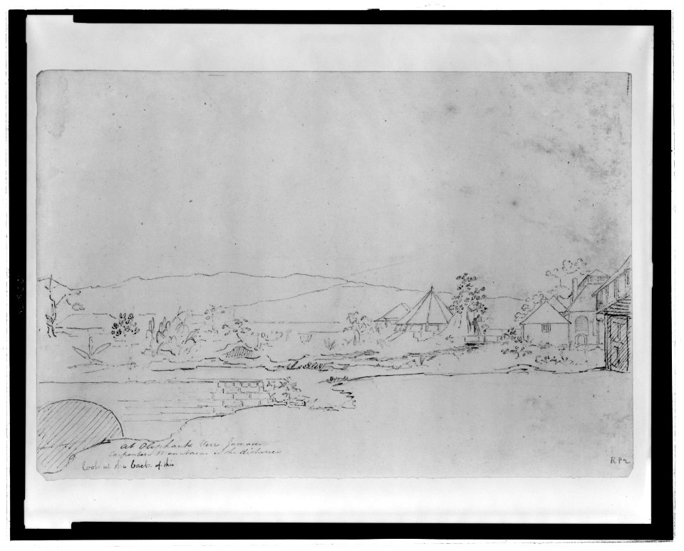 At Oliphant's, Vere, Jamaica, Carpenter Mountains in the distance LCCN2006685097