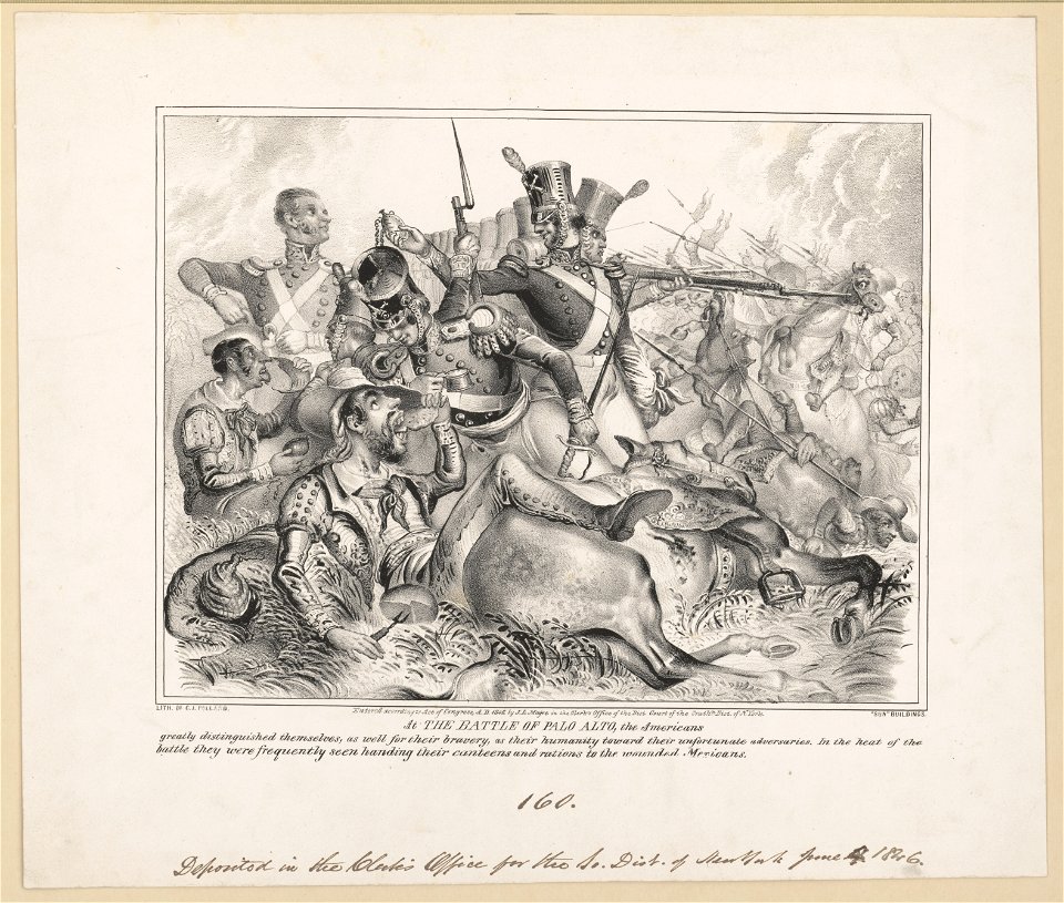 At the Battle of Palo Alto, the Americans greatly distinguished themselves ... LCCN2003690751