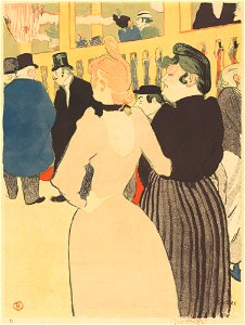At the Moulin Rouge, la Goulue and Her Sister