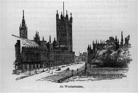 At Westminster - Walks in London, Augustus Hare, 1878