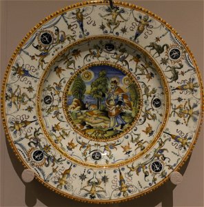Atelier des Patanazzi - Assiette - La création des animaux