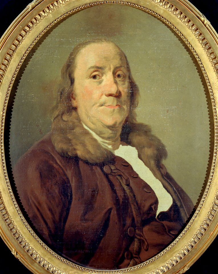 Atelier de Joseph Siffred Duplessis - Benjamin Franklin (1706-1790) - P1074 - Musée Carnavalet