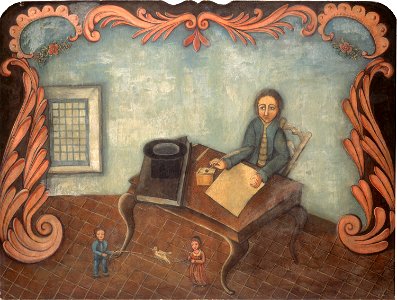 At the Writing Table E10720
