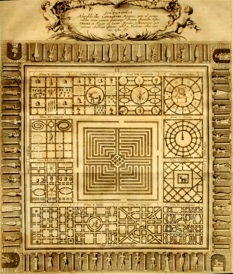 Athanasius Kircher - Turris Babel - 1679 (page 121 crop)