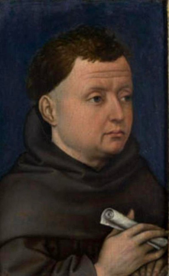 Atelier van Robert Campin - Portret van een monnik - NG6377 - National Gallery