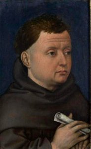 Atelier van Robert Campin - Portret van een monnik - NG6377 - National Gallery