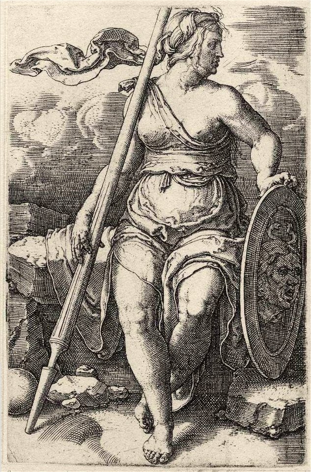Athena Pallas - Luca van Leyden