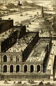 Athanasius Kircher - Turris Babel - 1679 (page 95 crop)
