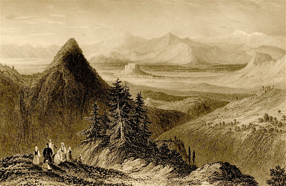 Athens, from Mount Hymettus - Wordsworth Christopher - 1882