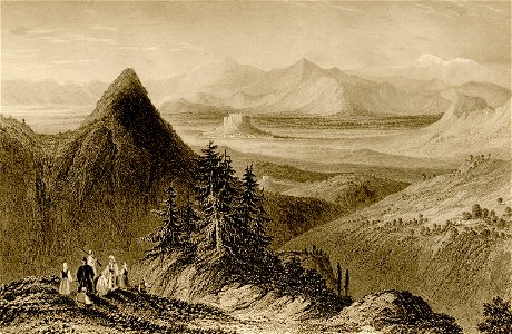 Athens, from Mount Hymettus - Wordsworth Christopher - 1882
