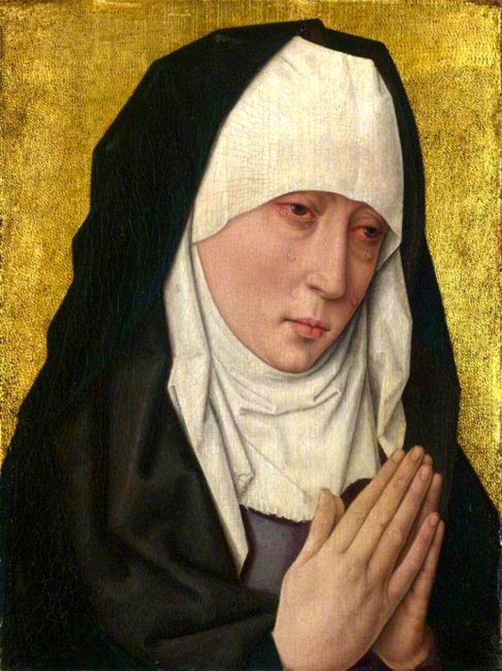 Atelier van Dieric Bouts - Maria als Mater Dolorosa - NG711 - National Gallery