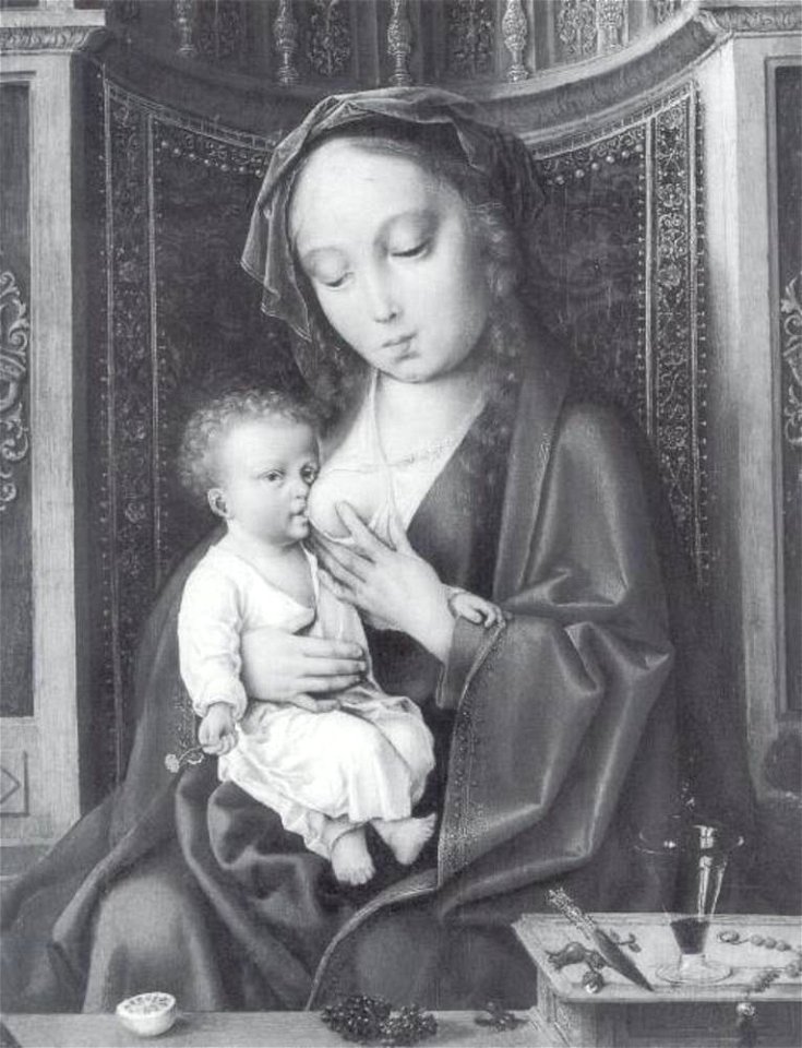 Atelier van Joos van Cleve - Maria en kind - 1588 - Städel Museum