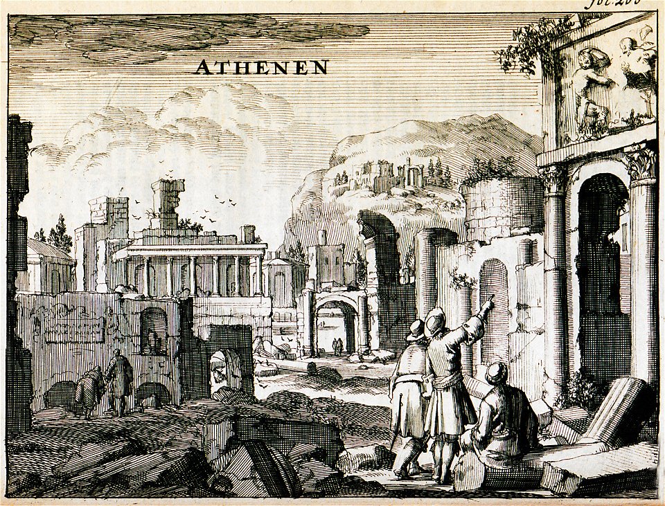 Athenen - Spon Jacob - 1689
