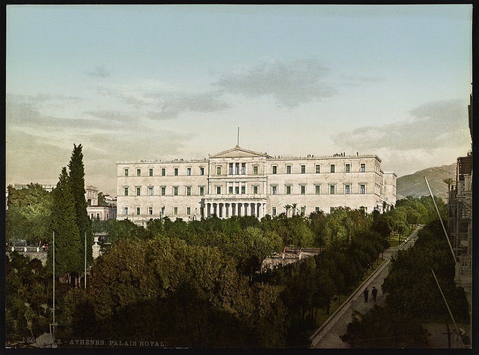 Athènes. Palais Royal LCCN2017656396