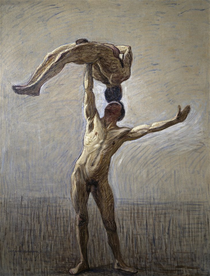 Athletes (Eugène Jansson) - Nationalmuseum - 19193 (no frame)