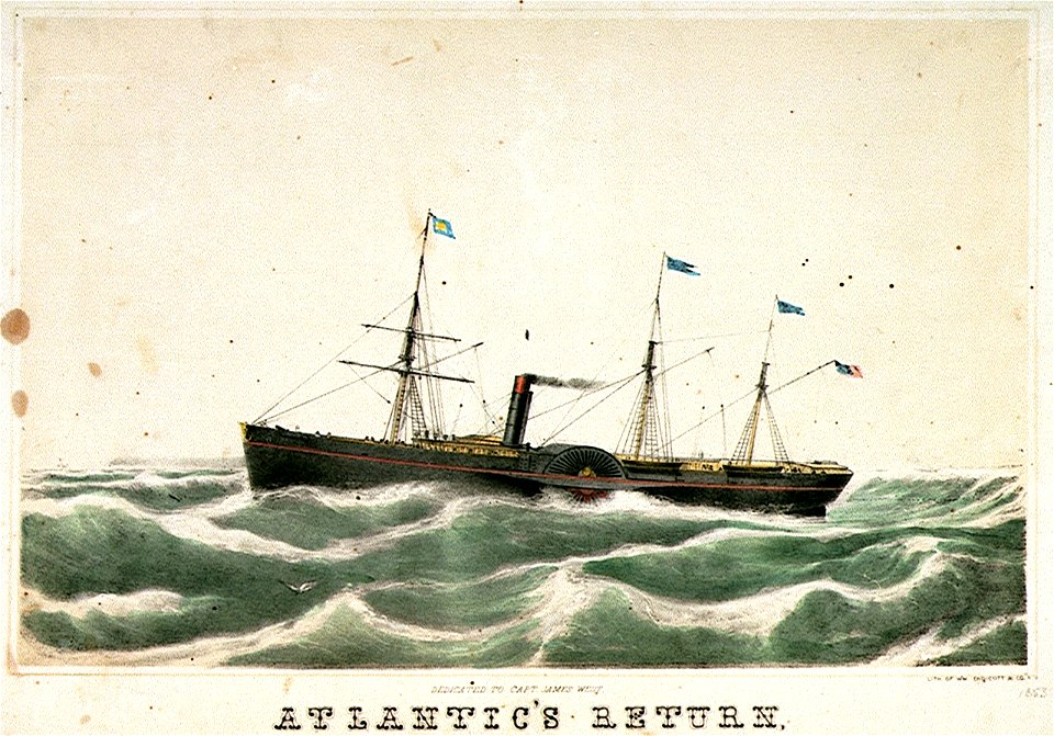 Atlantic's Return dedicated to Capt. James West RMG PU6738