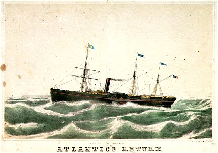 Atlantic's Return dedicated to Capt. James West RMG PU6738