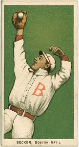 Beals Becker, Boston Doves, baseball card portrait LCCN2008675230