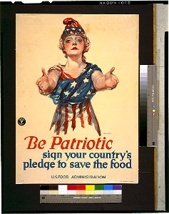 Be patriotic-sign your country's pledge to save the food - Paul Stahr. LCCN96515511