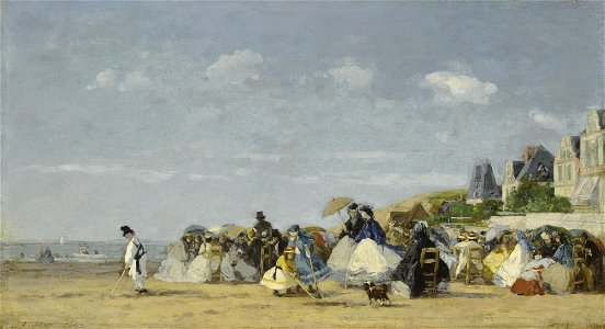 Beach at Trouville 1948.385